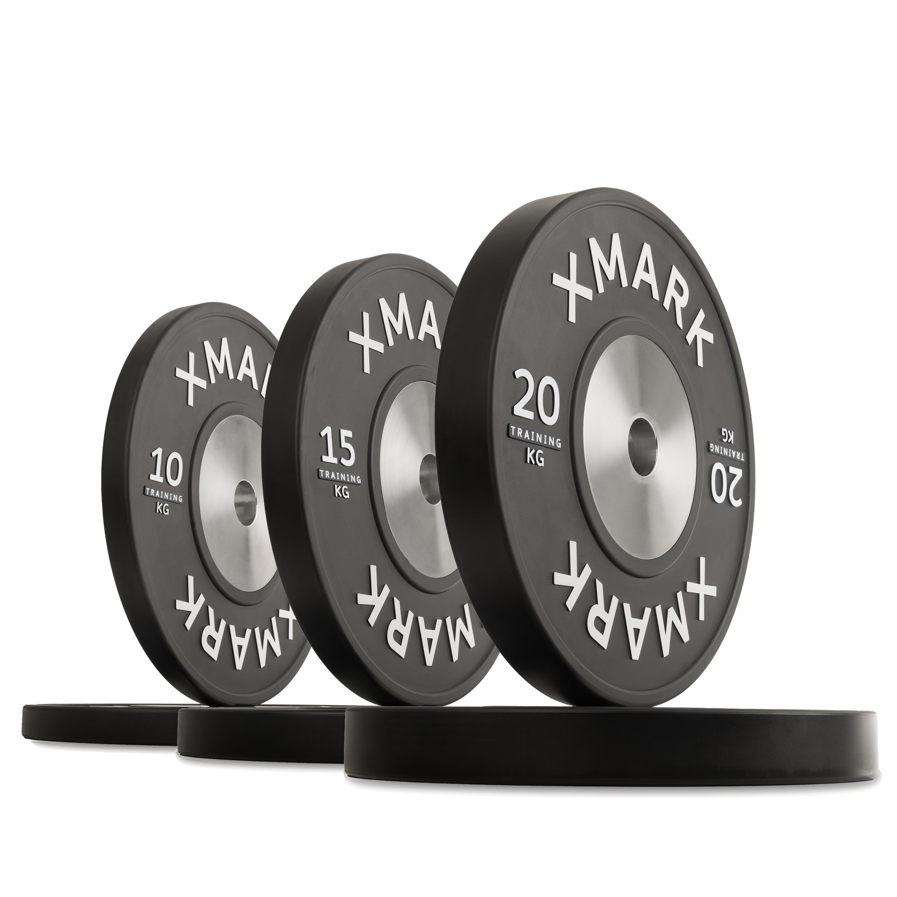 IWF Training Bumper Plates (KG) – Premium Black Pairs & Sets | XMARK