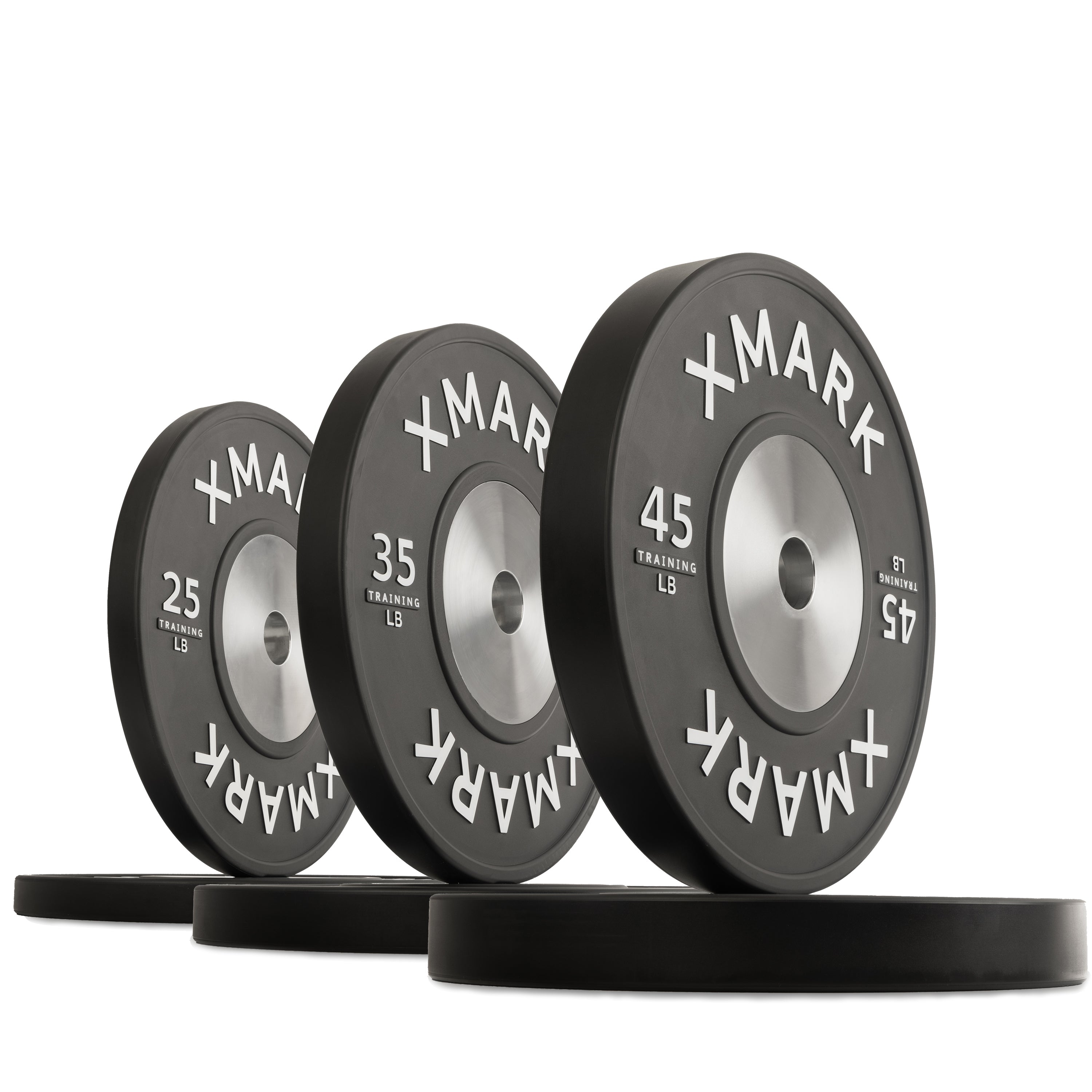 IWF Training Bumper Plates (LB) – Premium Black Pairs & Sets | XMARK