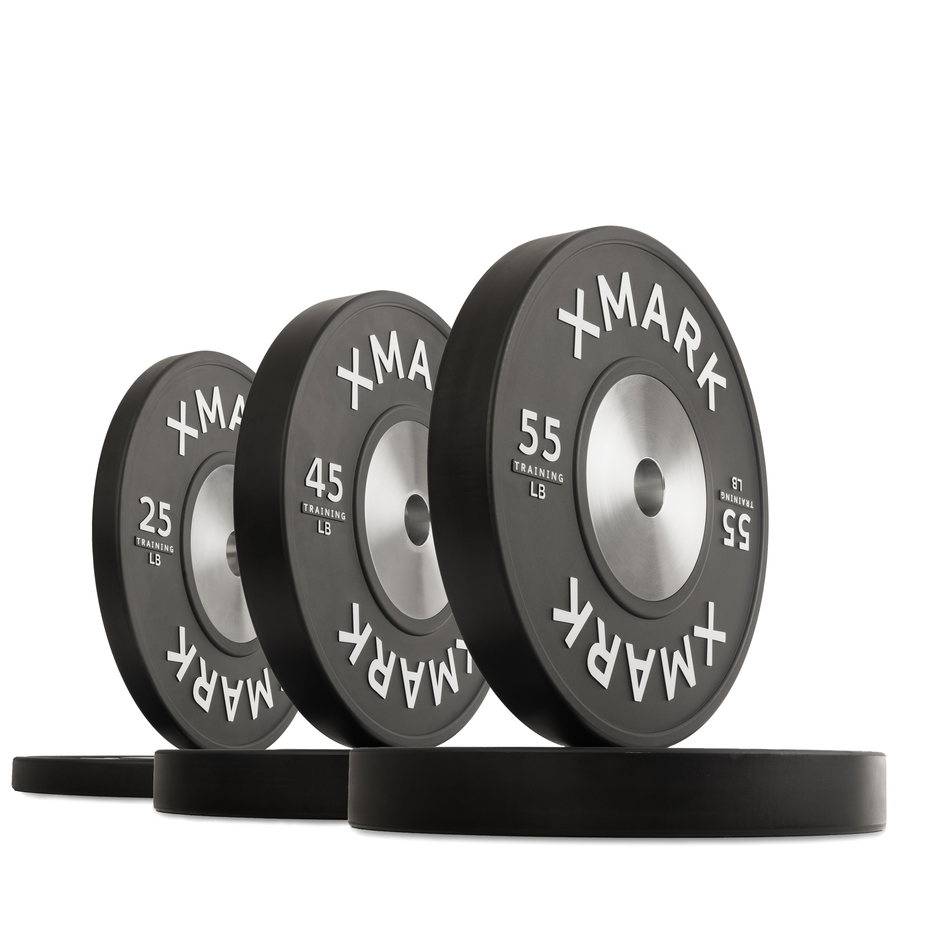 IWF Training Bumper Plates (LB) – Premium Black Pairs & Sets | XMARK