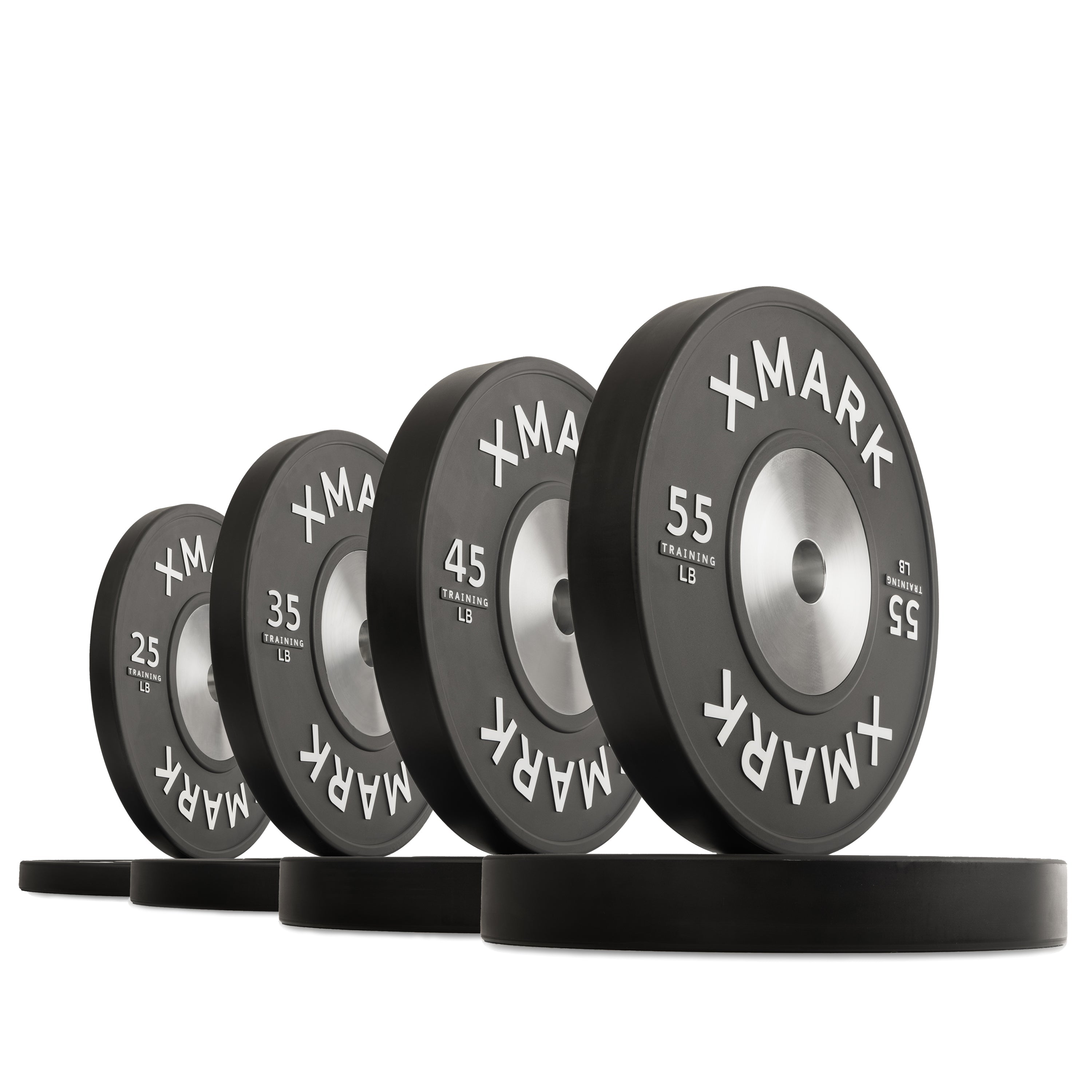 IWF Training Bumper Plates (LB) – Premium Black Pairs & Sets | XMARK