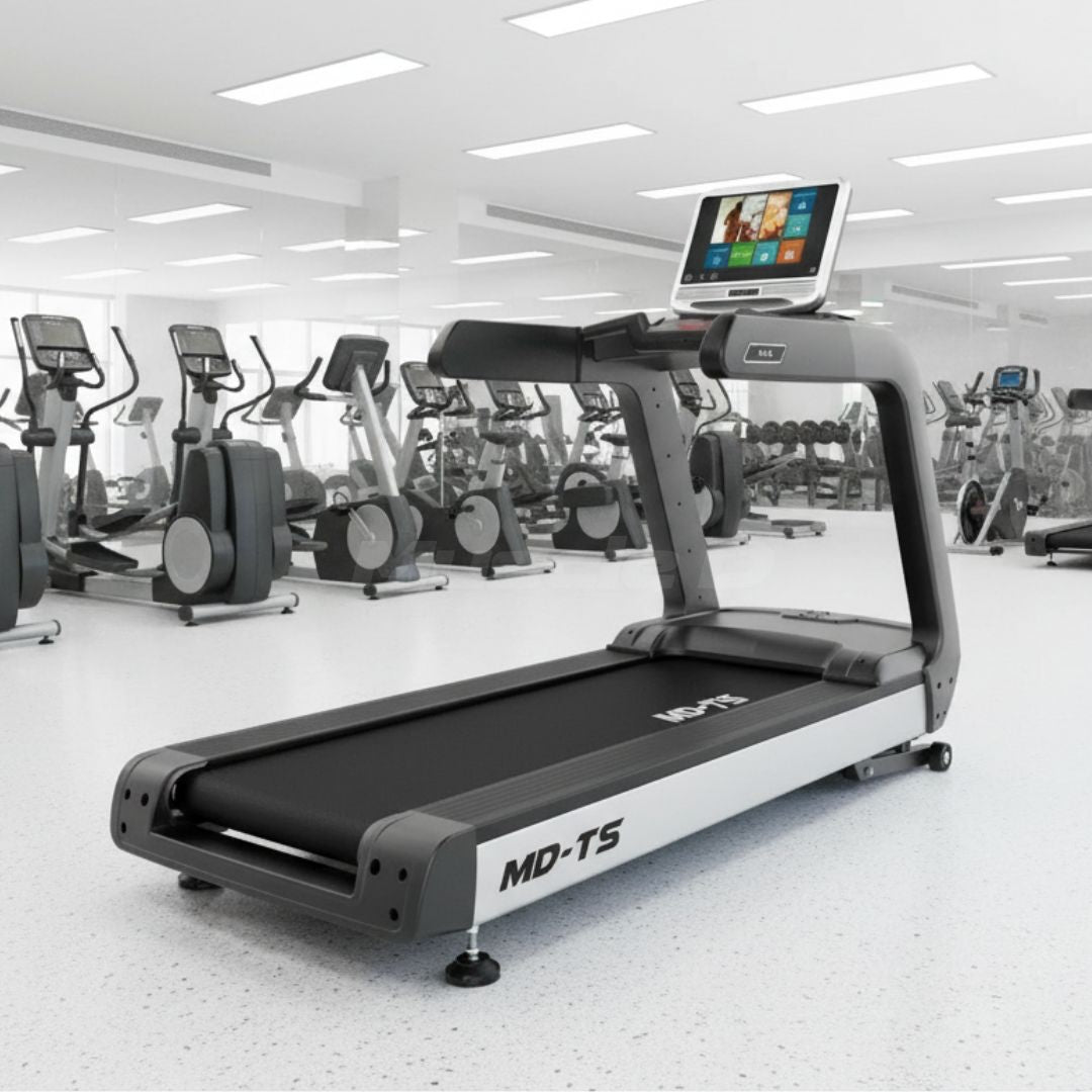 Muscle D Fitness Deluxe Touch Screen Commercial Treadmill