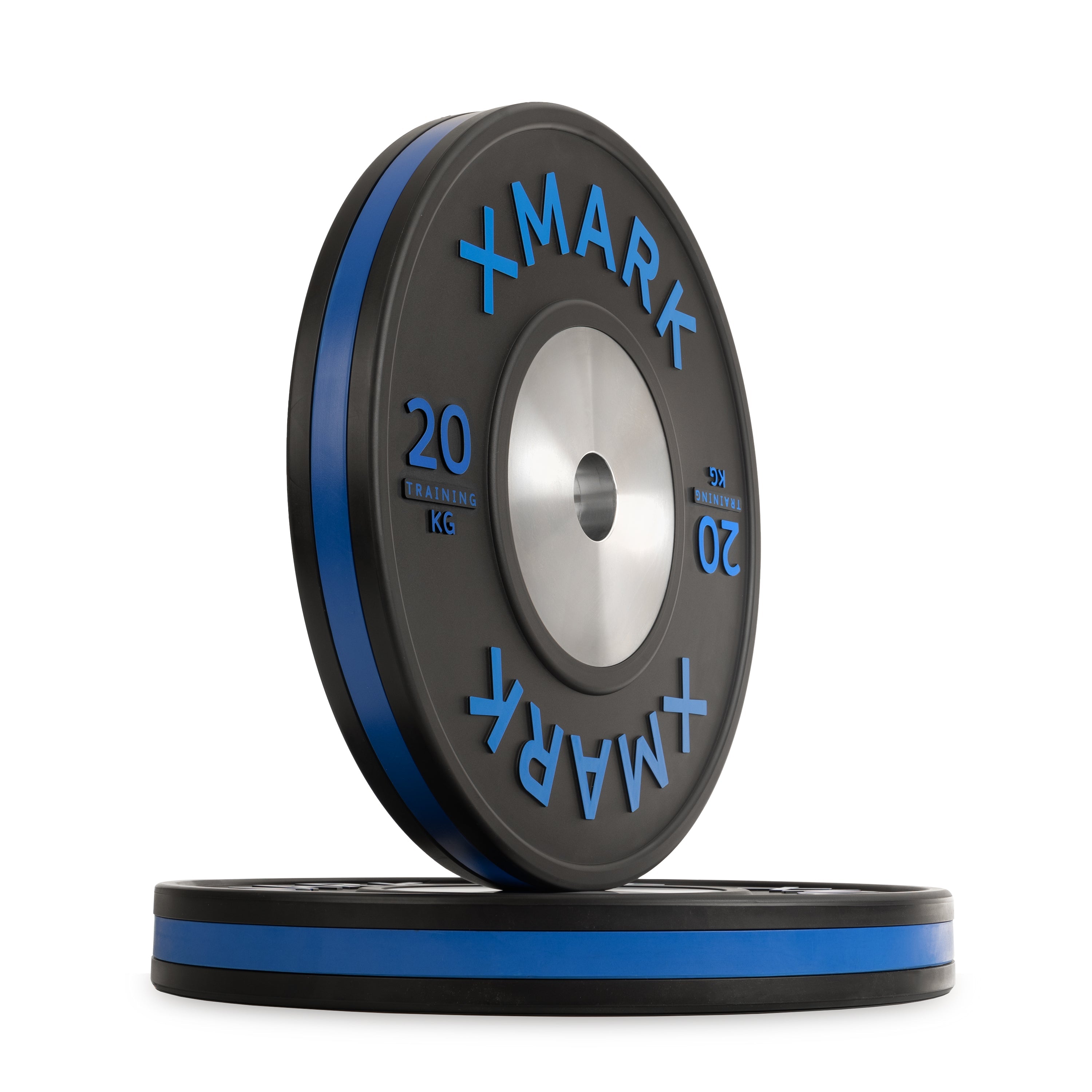 IWF Training Bumper Plates (KG) – Striped Premium Pairs & Sets | XMARK