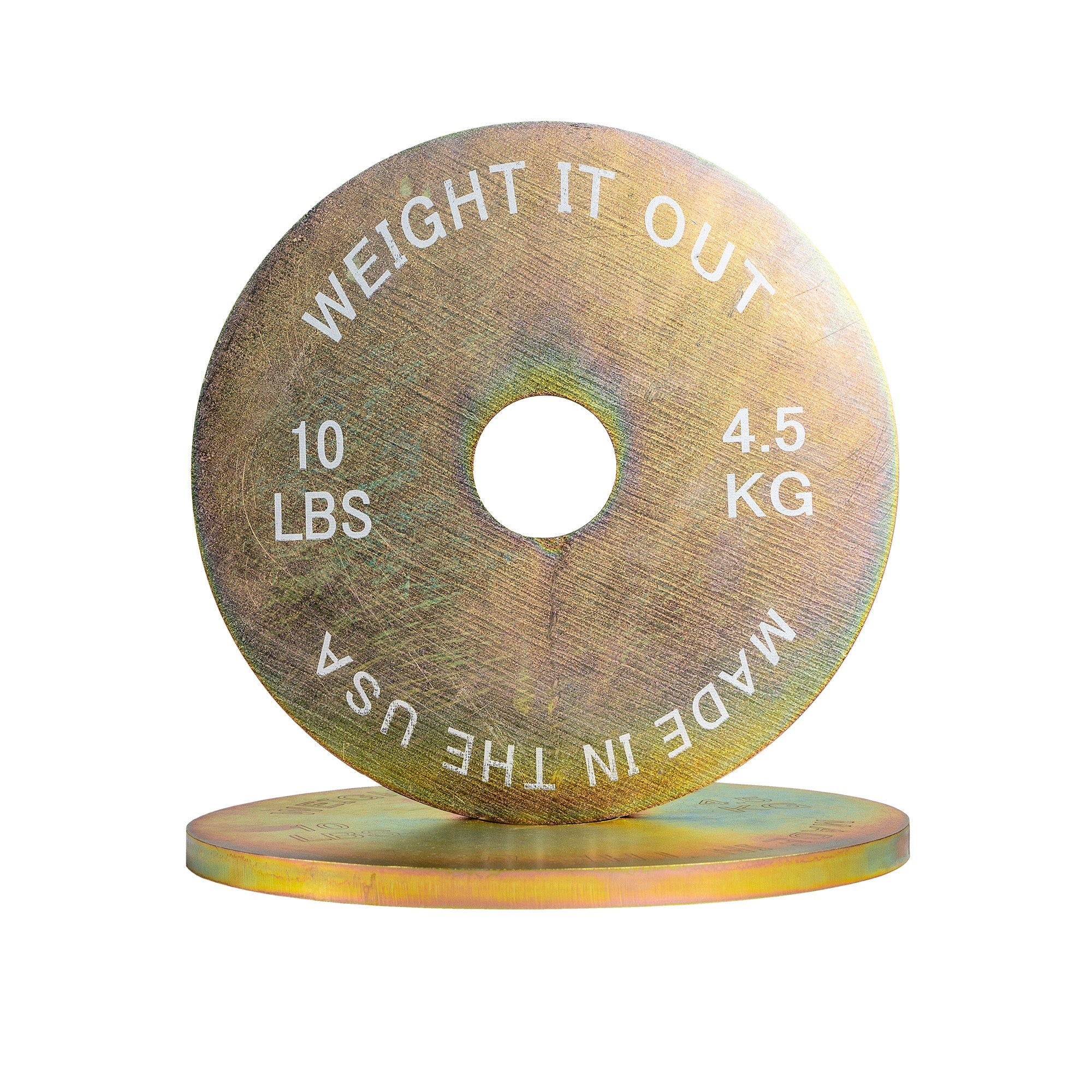 45 lb Cast Iron Machined & Calibrated Solid Steel Weight Plate Sets – Weight It Out