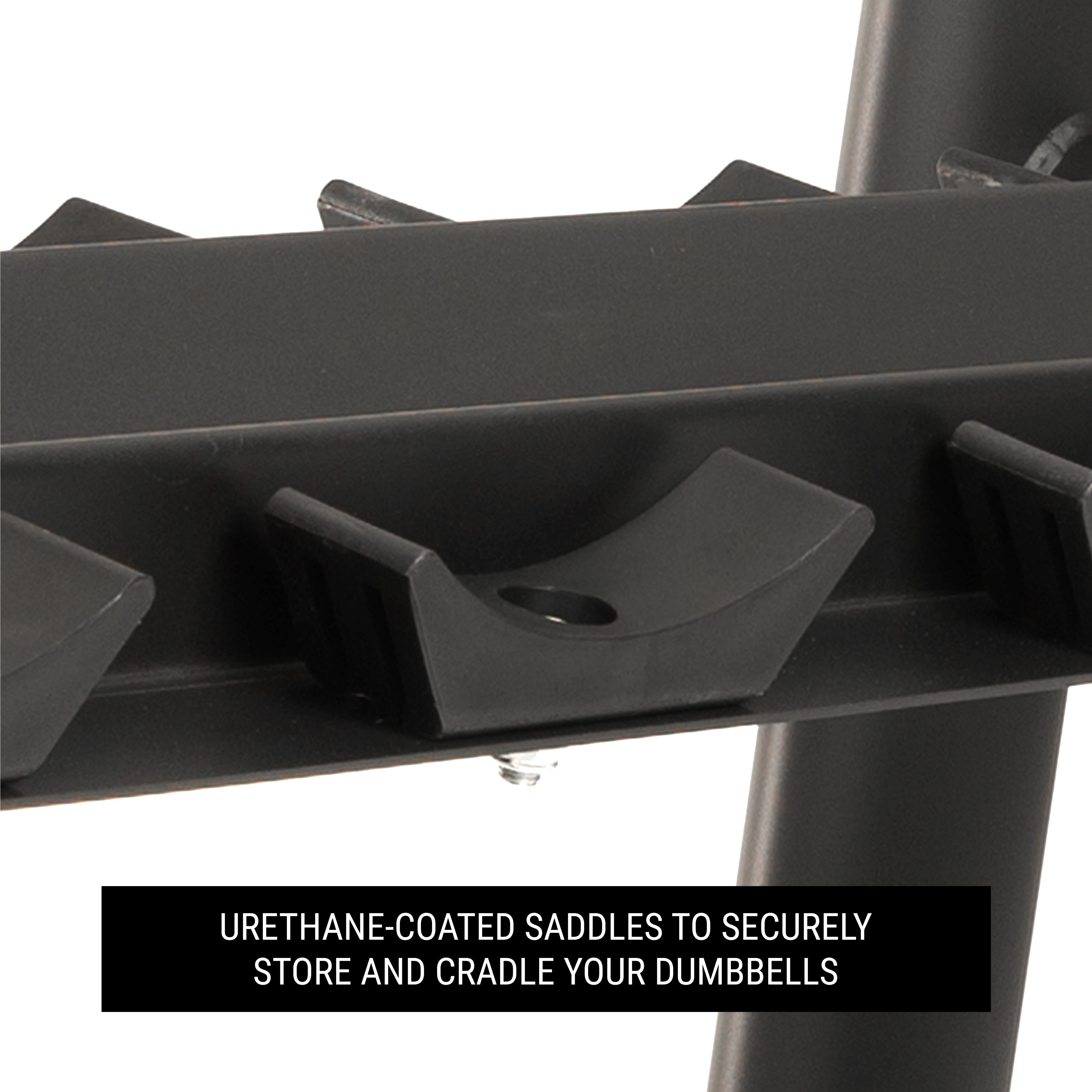 Commercial 2-Tier Dumbbell Rack for 10 Pairs | XMARK