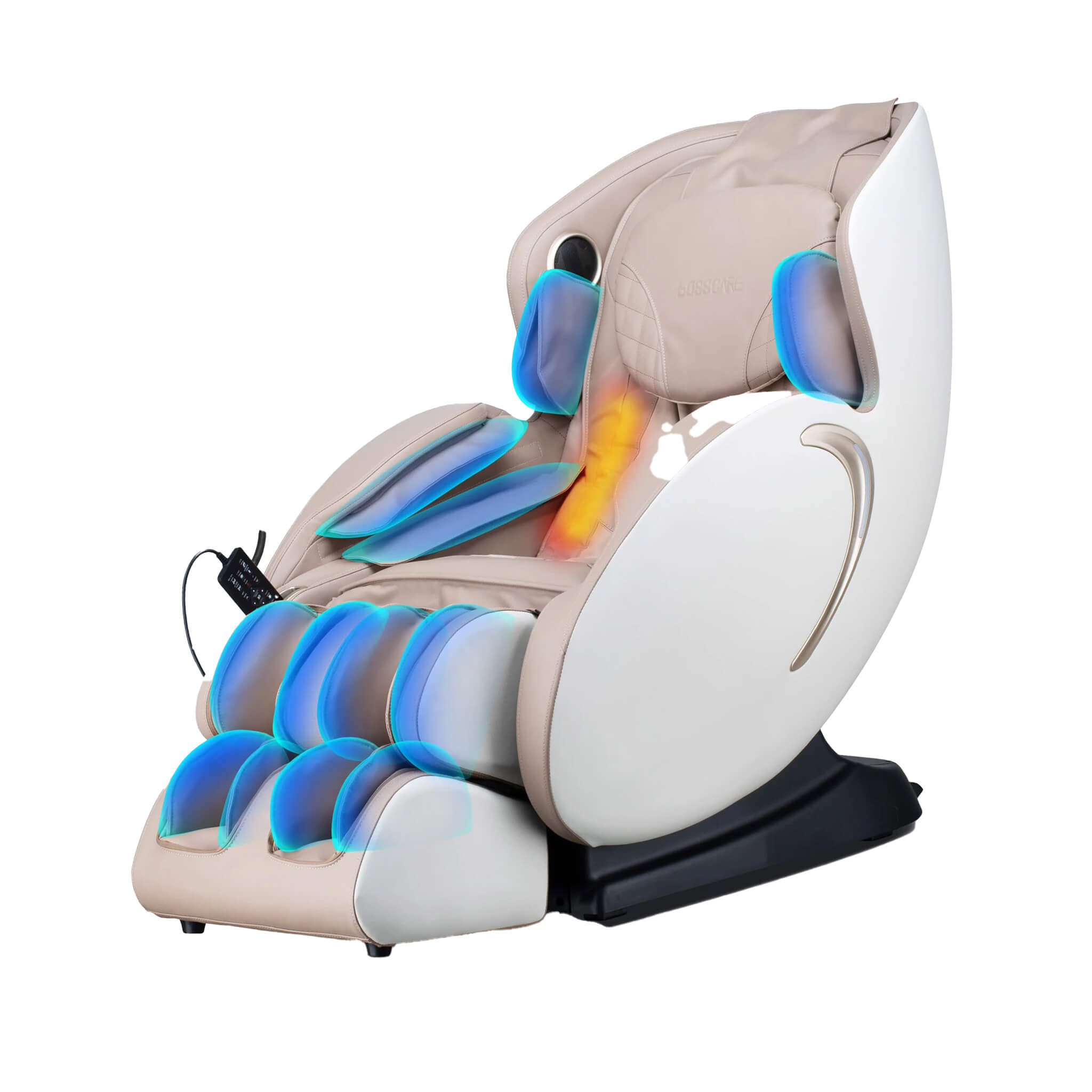 Bosscare 3D Zero Gravity Shiatsu Massage Chair – Full Body, App Control