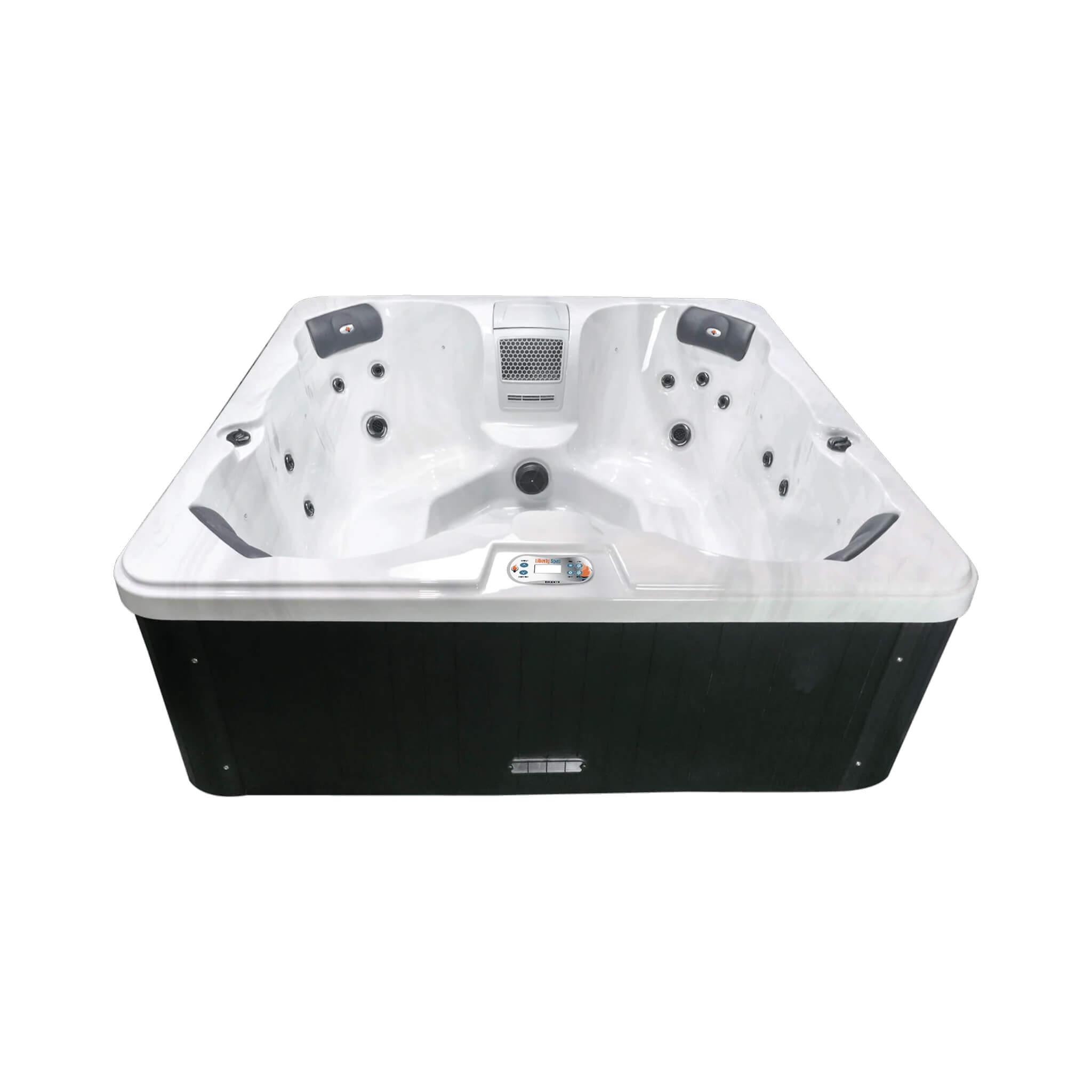 CSC Delaware 5-Person 18-Jet Plug-and-Play Hot Tub Spa – LED Lighting