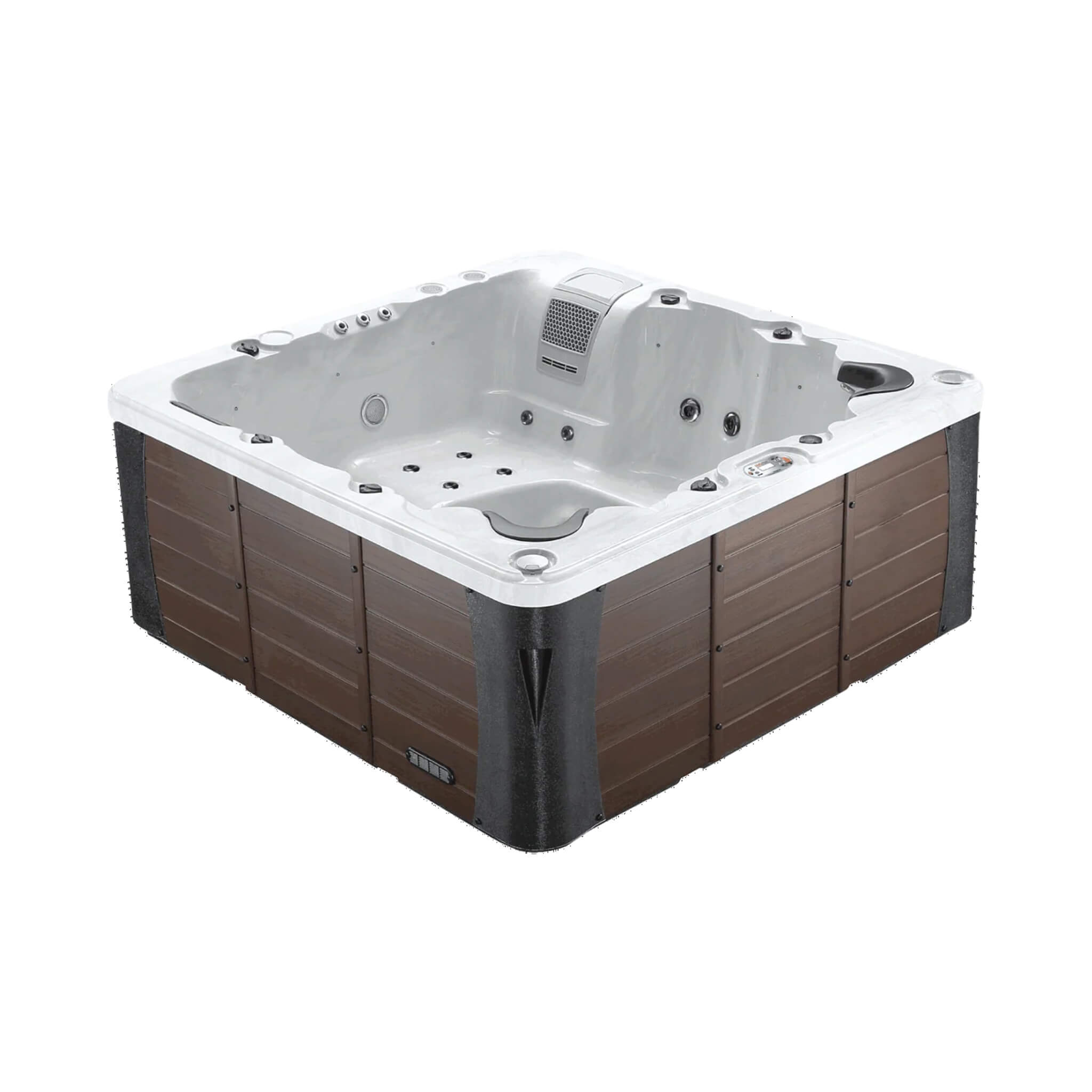 6-Person CSC Kansas Luxury Spa – 240V, 46 Jets, Glacier Filtration