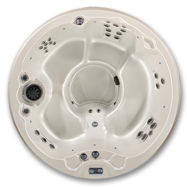 5-Person Northstar Round Outdoor Hot Tub & Spa