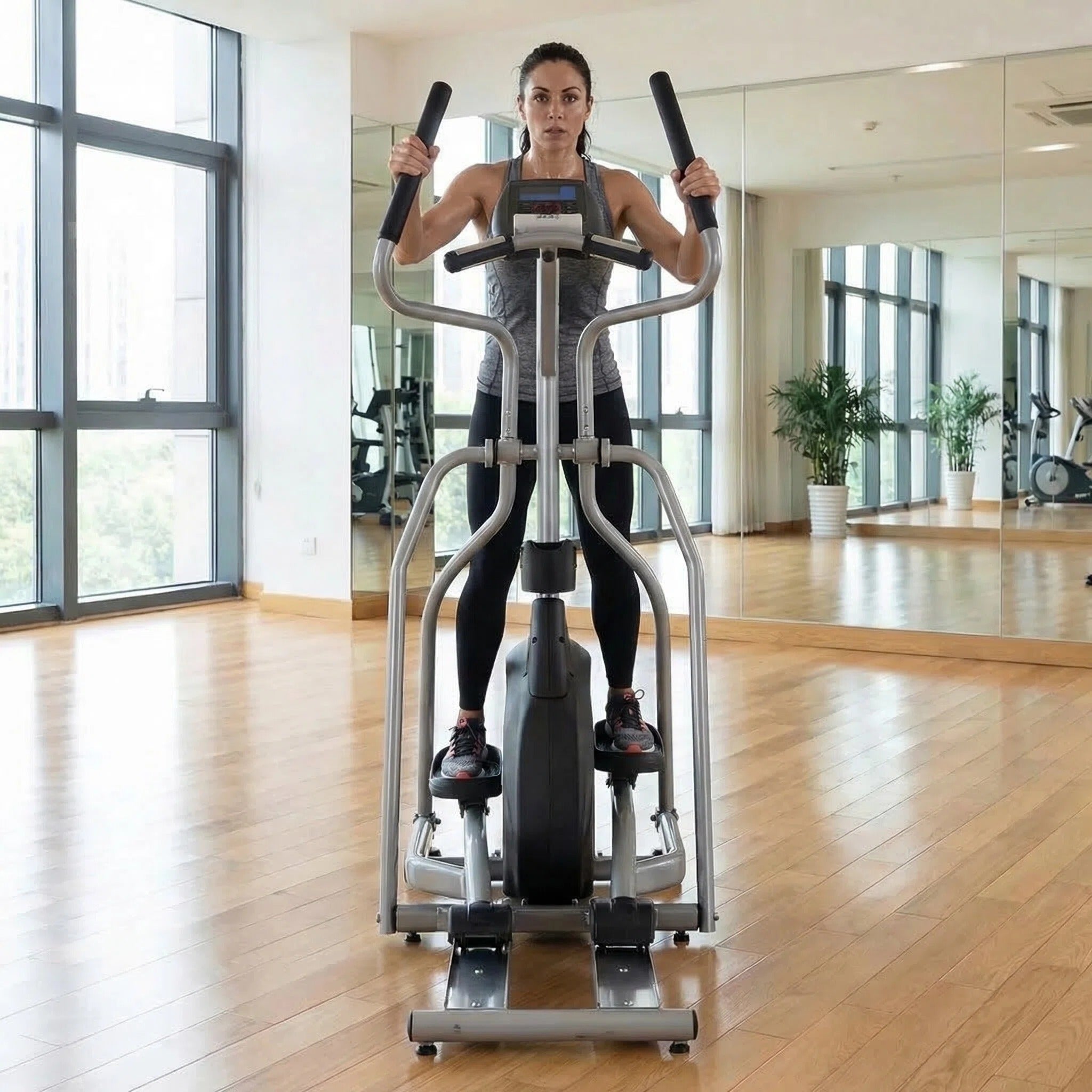 Fitnex E55SG Elliptical Trainer – Commercial Full-Body Cardio Machine