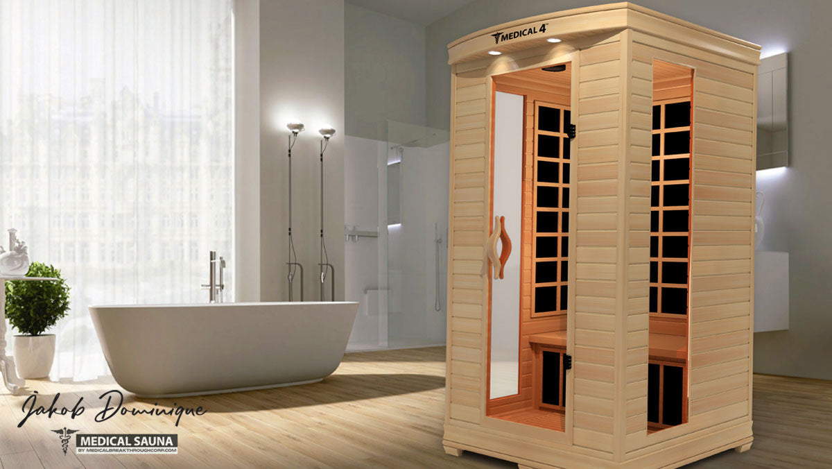 2-Person Medical 4™ Full Spectrum Infrared Sauna