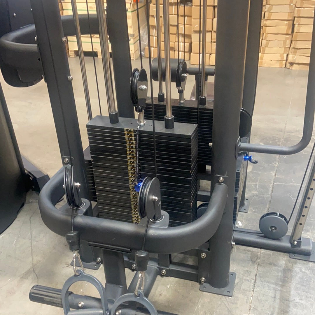 SFE Selectorized 4-Station Jungle Gym – 4× Weight Stacks