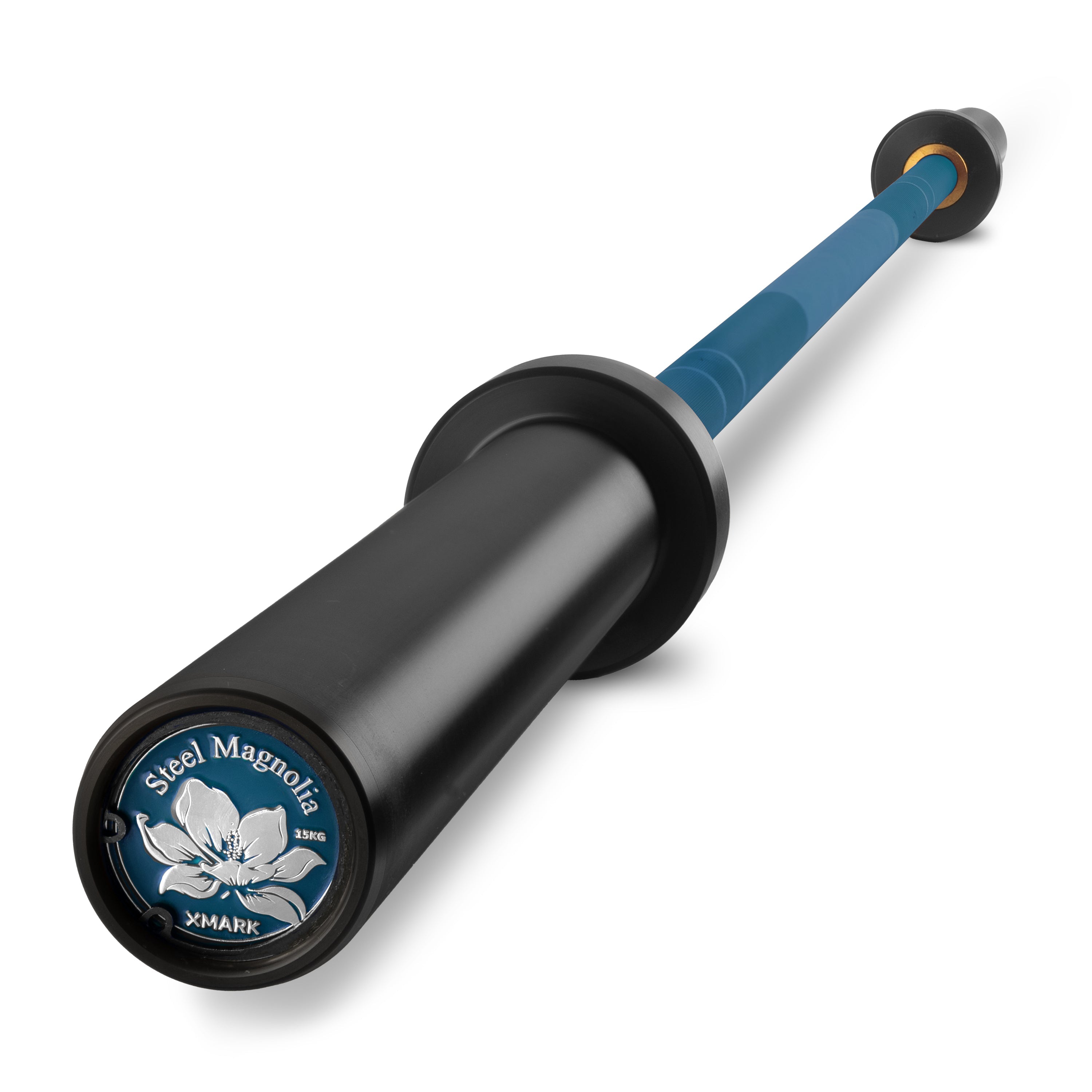 Women’s Olympic Barbell 15kg – IWF Training Bar 190,000 PSI Cerakote | XMARK Steel Magnolia